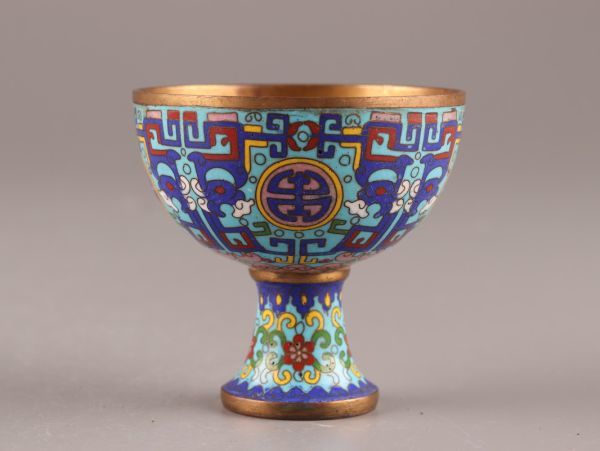 中国古玩 唐物 古七宝 七宝焼 花瓶 一対 細密細工 時代物 極上品 初だし品