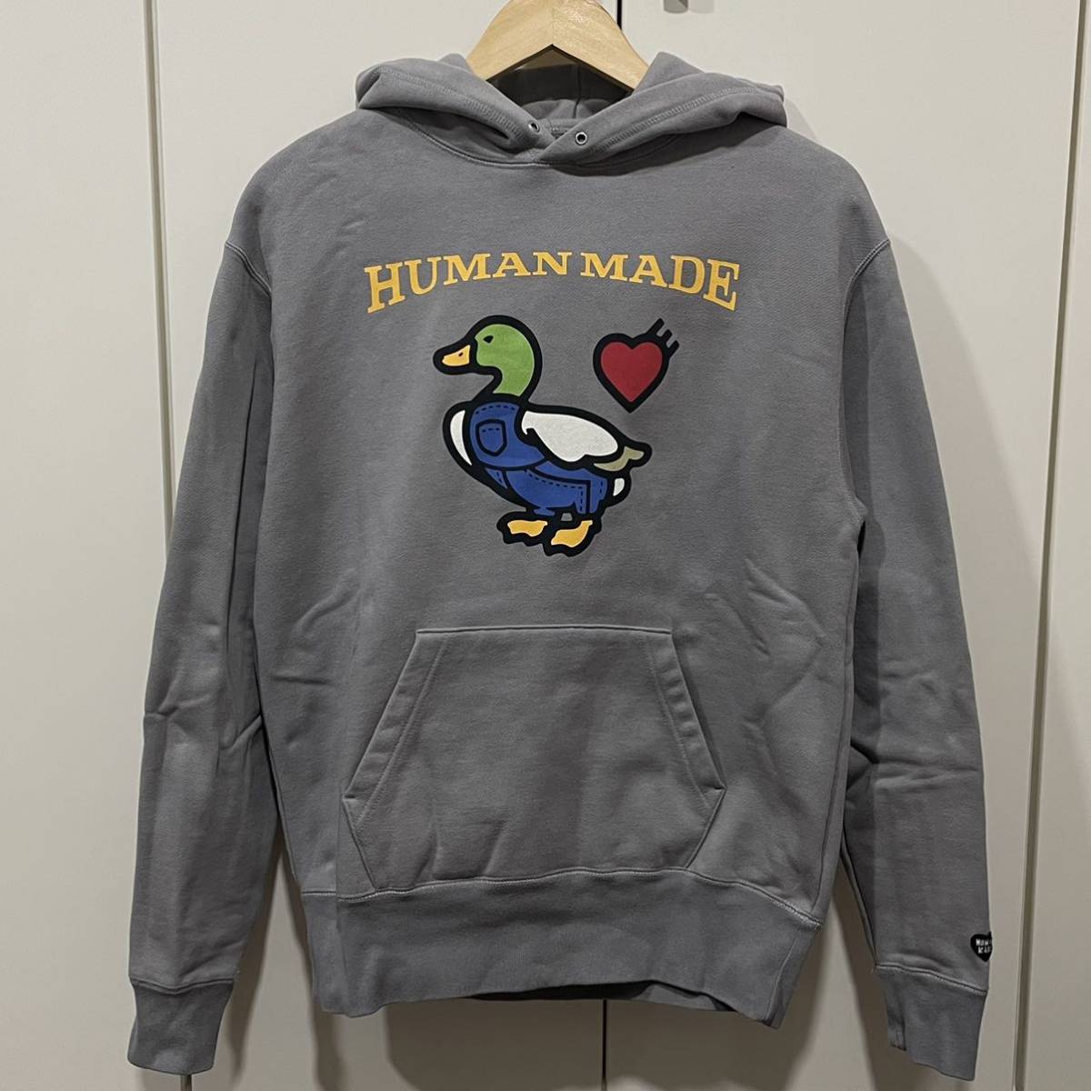○正規品 美品 HUMAN MADE ヒューマンメイド ダックパーカー フード 