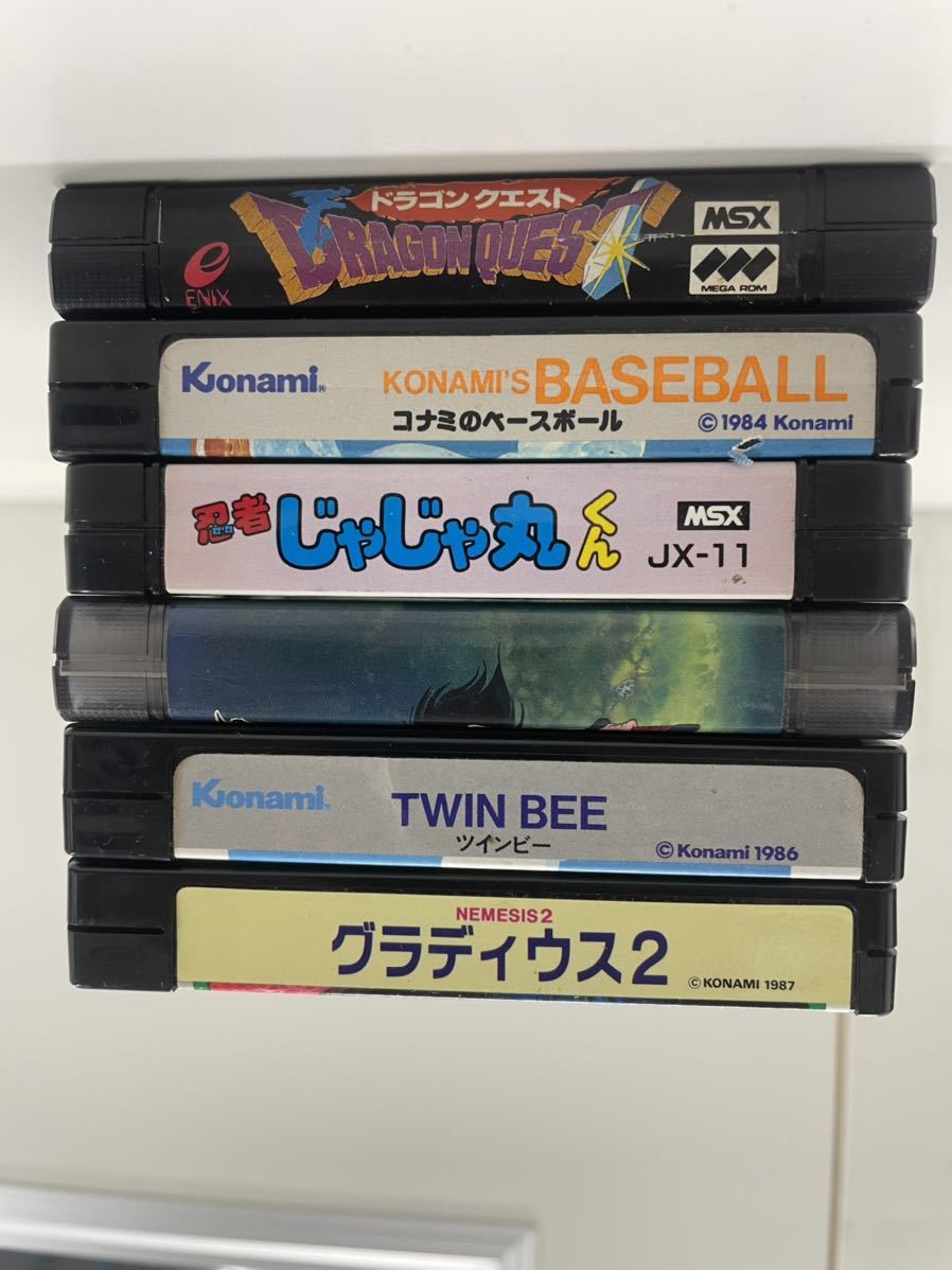 まとめ売り MSX ソフト - ゲームソフト 公式通販 MSX・MSX2ゲームソフトまとめ売り6本 メルカリ おまとめ msx Yahoo!オークション ゲーム MSXゲームソフト お買い得 カセット 6点