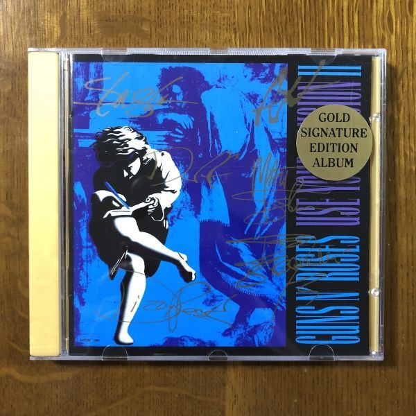 激レア オーストラリア限定盤 GOLD SIGNATURE EDITION】 GUNS N' ROSES