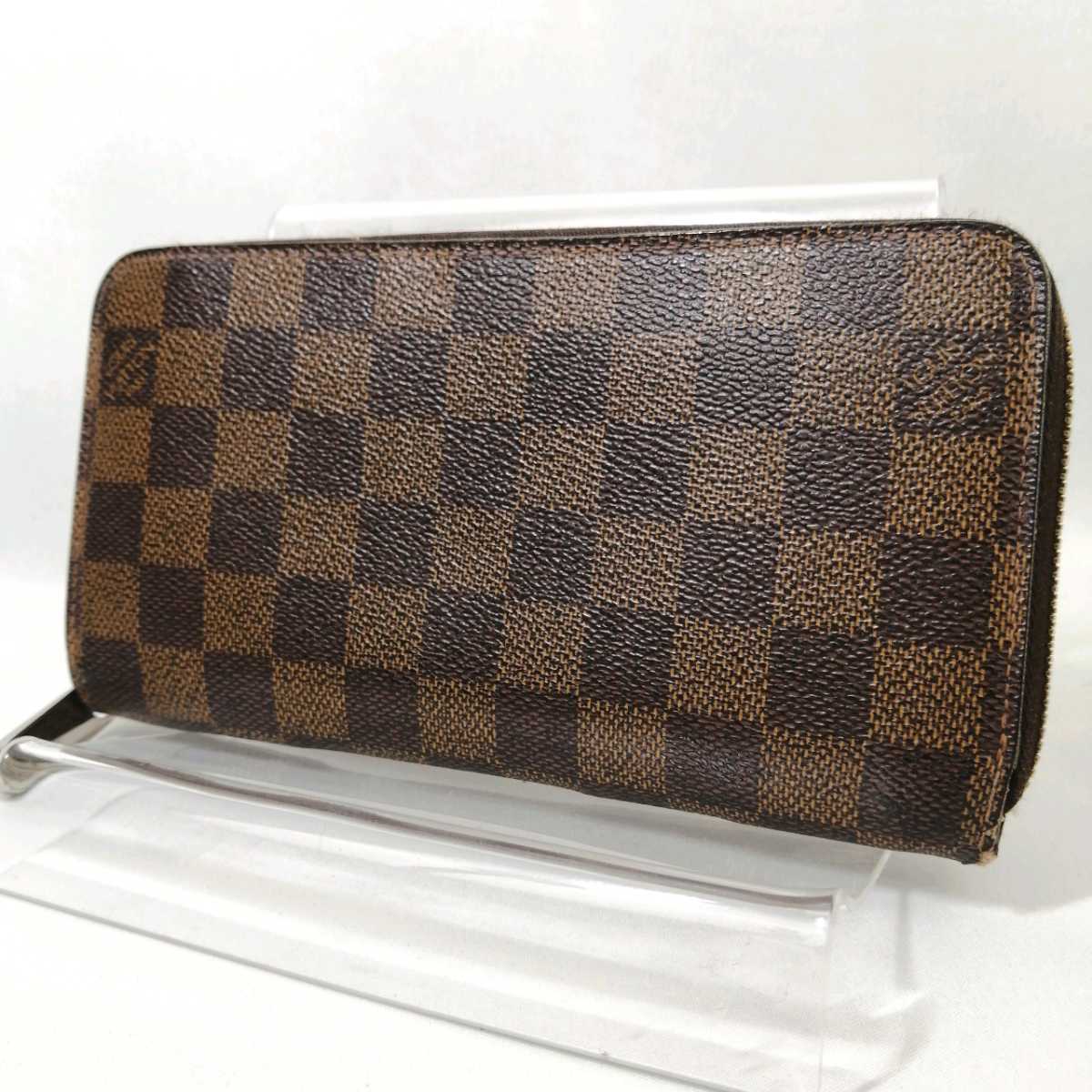 Φ 不朽の名作 '最高級 スペイン製' ルイヴィトン LOUIS VUITTON ダミエ エベヌ ジッピーウォレット レザー ラウンドファスナー 長財布 ルイヴィトン LOUIS VUITTON アジェンダ Φ大人気LOUIS ラウンドファスナー