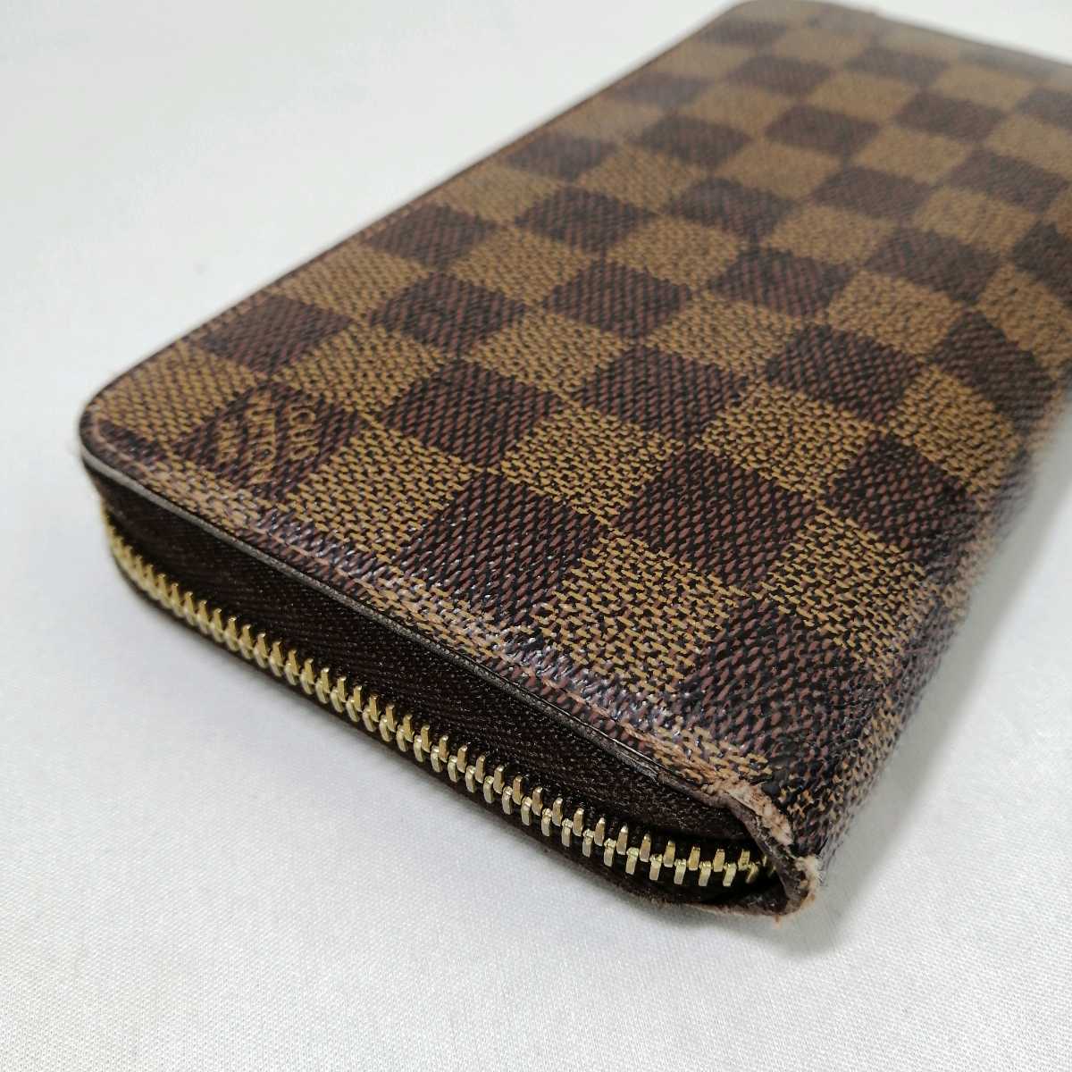 Φ 不朽の名作 '最高級 スペイン製' ルイヴィトン LOUIS VUITTON ダミエ エベヌ ジッピーウォレット レザー ラウンドファスナー 長財布 ルイヴィトン LOUIS VUITTON アジェンダ Φ大人気LOUIS ラウンドファスナー