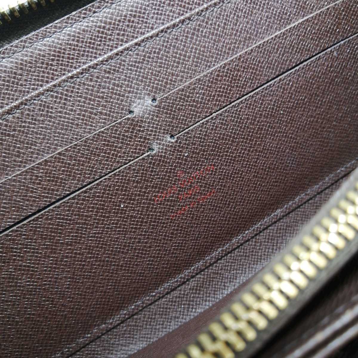 Φ 不朽の名作 '最高級 スペイン製' ルイヴィトン LOUIS VUITTON ダミエ エベヌ ジッピーウォレット レザー ラウンドファスナー 長財布 ルイヴィトン LOUIS VUITTON アジェンダ Φ大人気LOUIS ラウンドファスナー