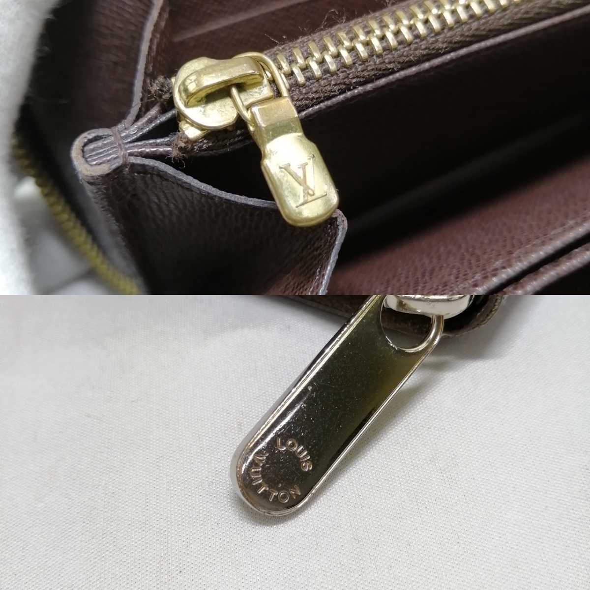 Φ 不朽の名作 '最高級 スペイン製' ルイヴィトン LOUIS VUITTON ダミエ エベヌ ジッピーウォレット レザー ラウンドファスナー 長財布 ルイヴィトン LOUIS VUITTON アジェンダ Φ大人気LOUIS ラウンドファスナー