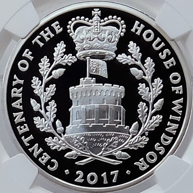 1円スタート! 2枚のみ】ウィンザー朝 100周年記念 イギリス 2017年 5