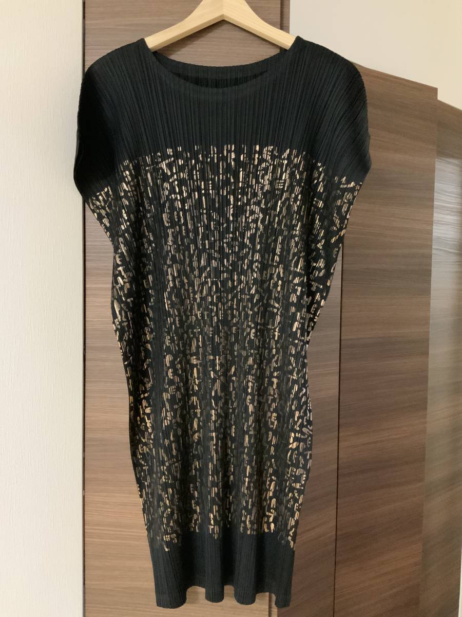 PLEATS PLEASE 超美品 チュニック ミニワンピ イッセイミヤケ PLEASE