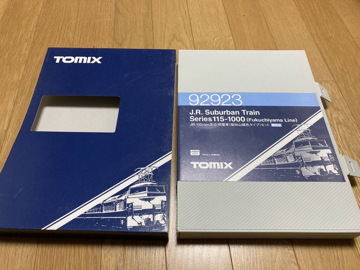 TOMIX 限定品 92923 JR 115-1000系近郊電車（福知山線色タイプ）セット 115