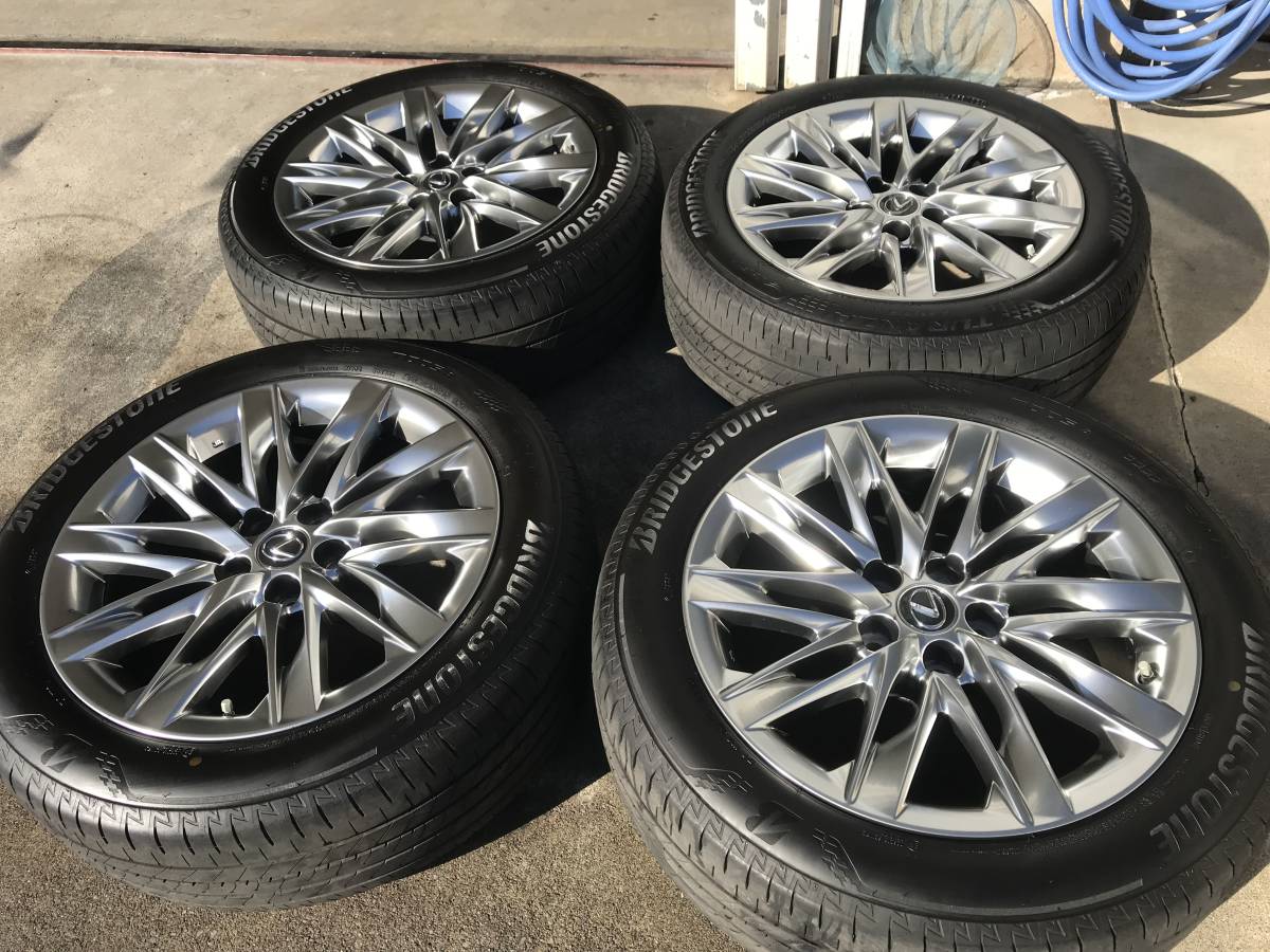 LEXUS LS 純正ホイール タイヤ スタッドレス 235/50R18 ICE NAVI