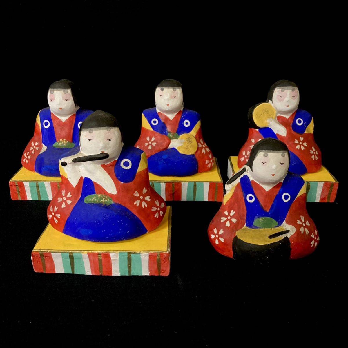 HOT，限定SALE】 芝原人形 郷土玩具 四代目 民藝 民芸品 土人形 五