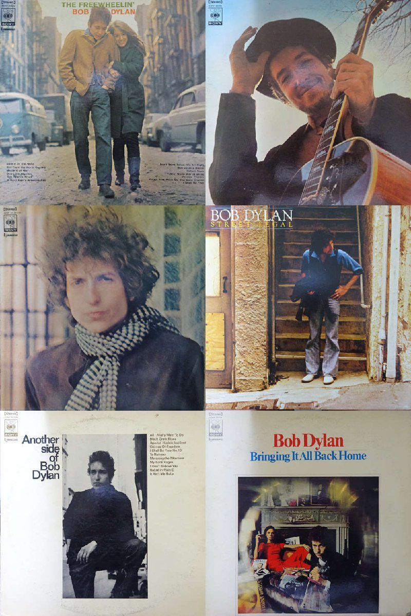 ボブ・ディラン 名盤レコードセット Bob ボブ・ディラン DYLAN | BOB Dylan 60's VINYL ボブ・ディランの名