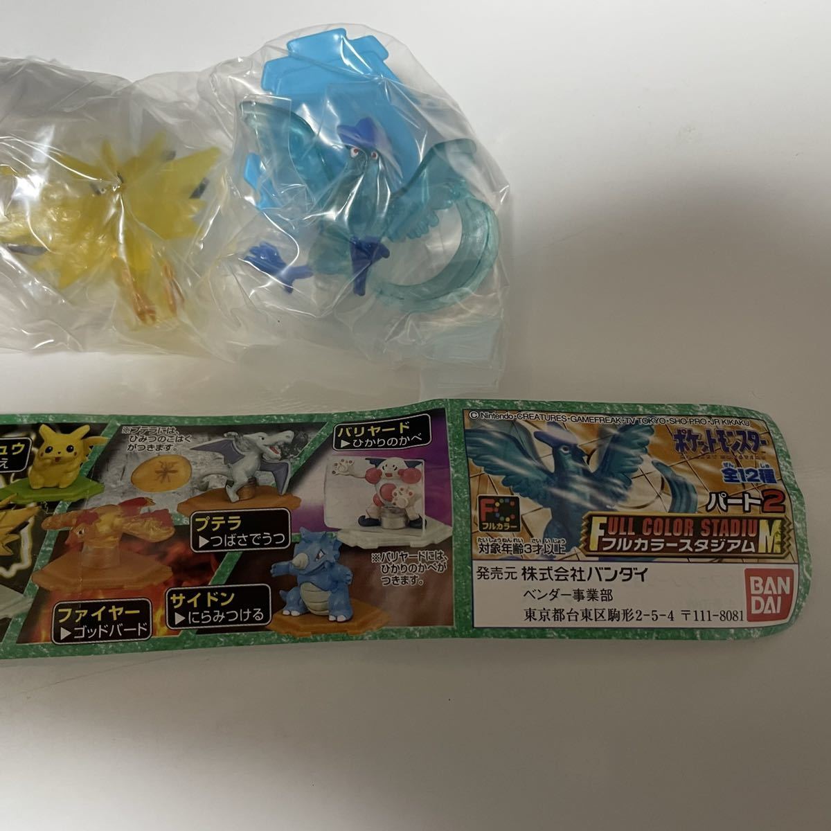 ポケットモンスター フルカラースタジアム8 全12種セット
