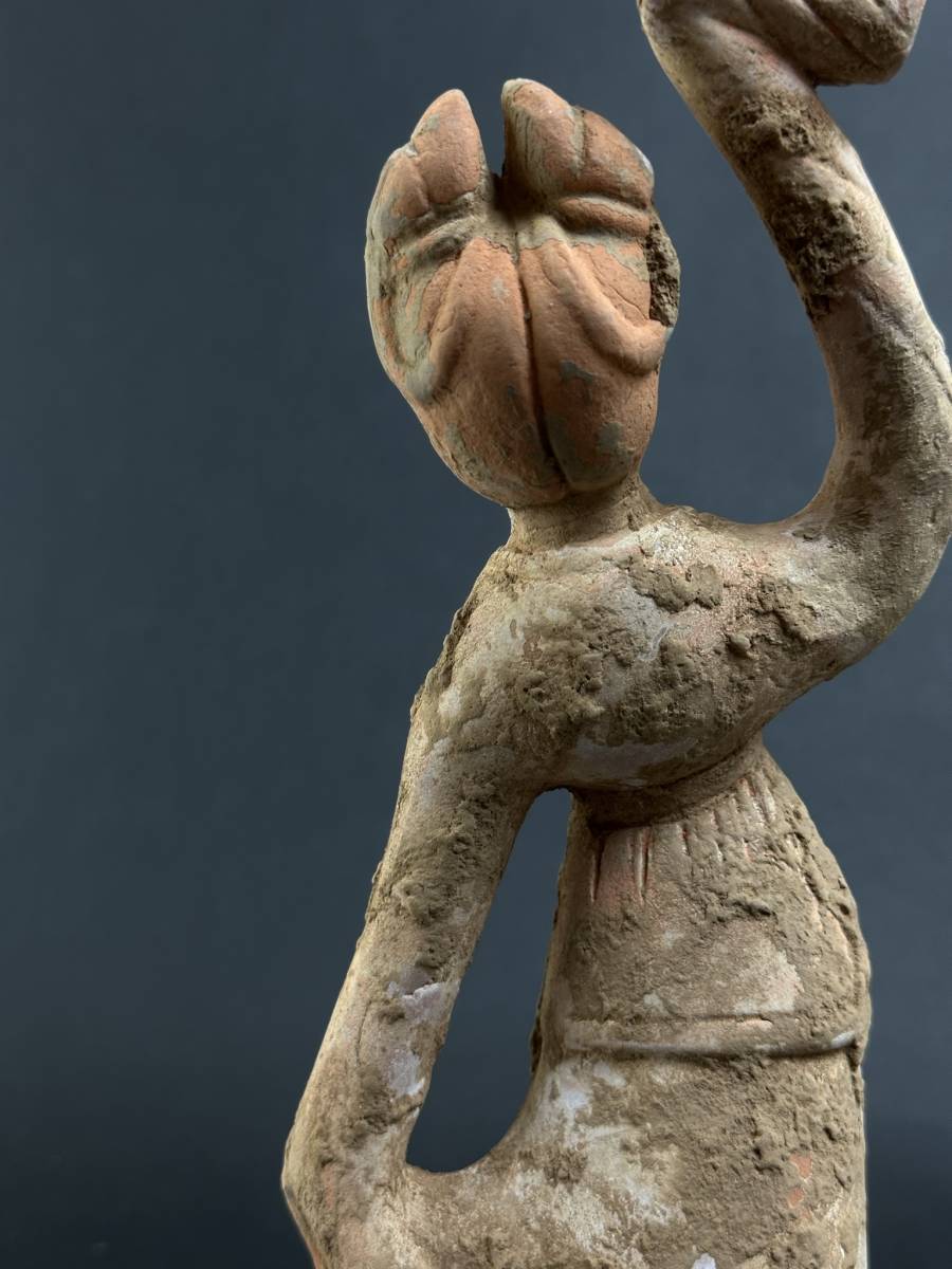 古美術 婦人俑 中国美術 -加彩(唐)の中古品・新品・未使用品