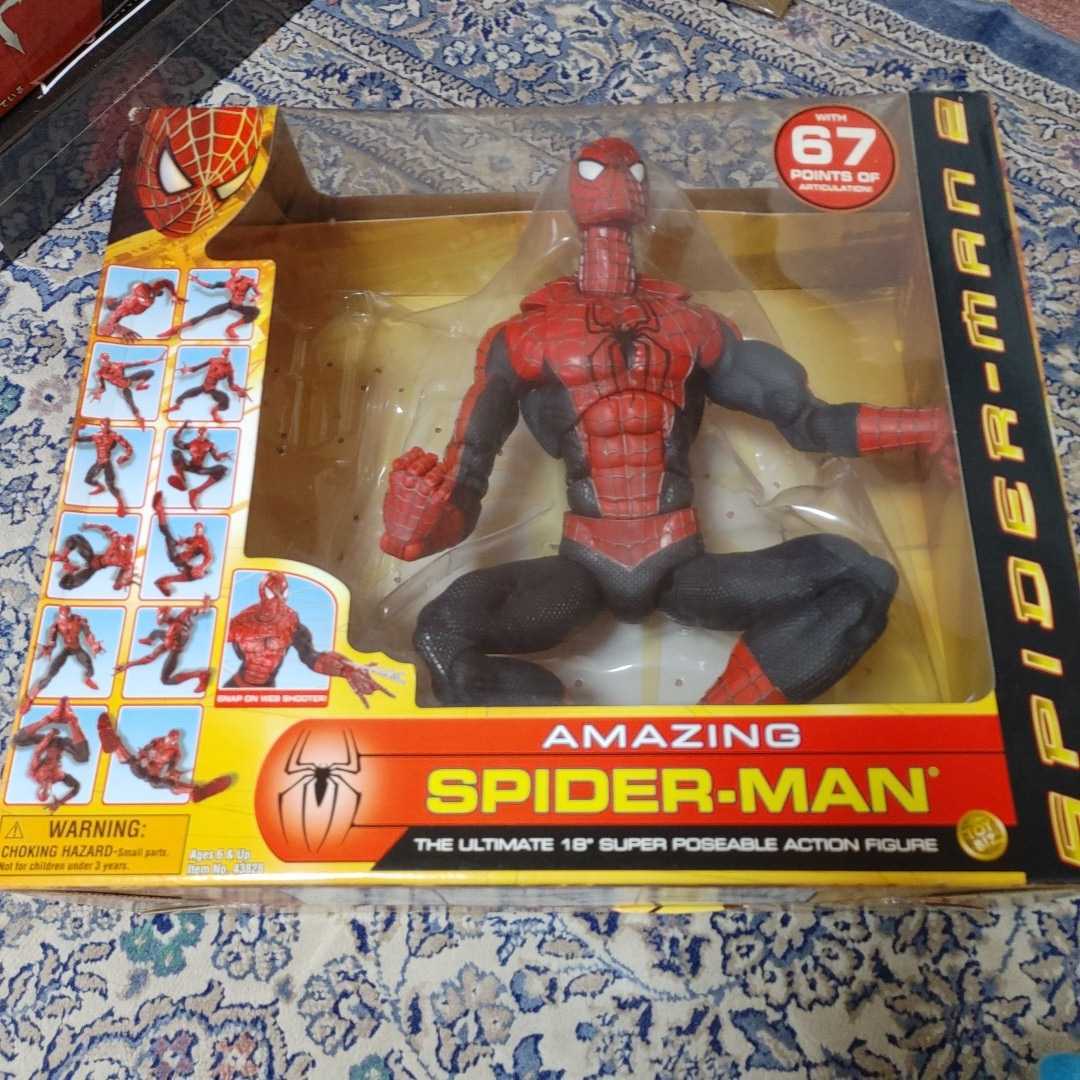 アメイジング スパイダーマン 18インチ フィギュア Super Poseable
