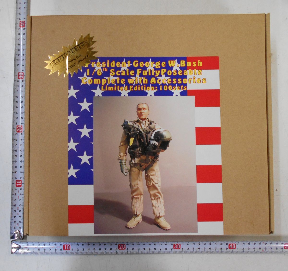ジョージ ブッシュ大統領 パイロット フィギュア President George W.Bush 1/6 フィギュア ミリタリー T4 TOYS ジョージ