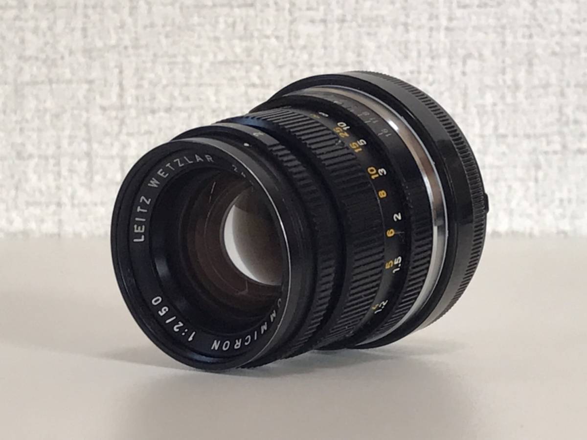 LEITZ SUMMICRON 50mm F2 単焦点レンズ Leica ライカ ズミクロン M