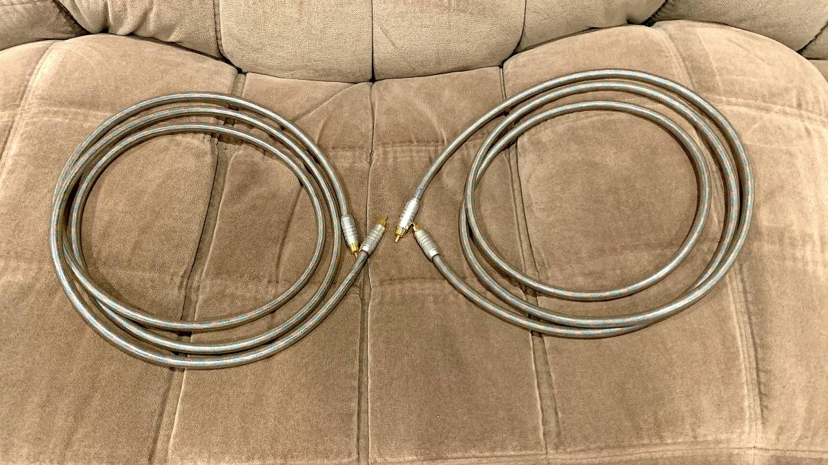 アクロテック ACROTEC 6N-2010 RCAピン ケーブル（約2.3m）ペア 2本