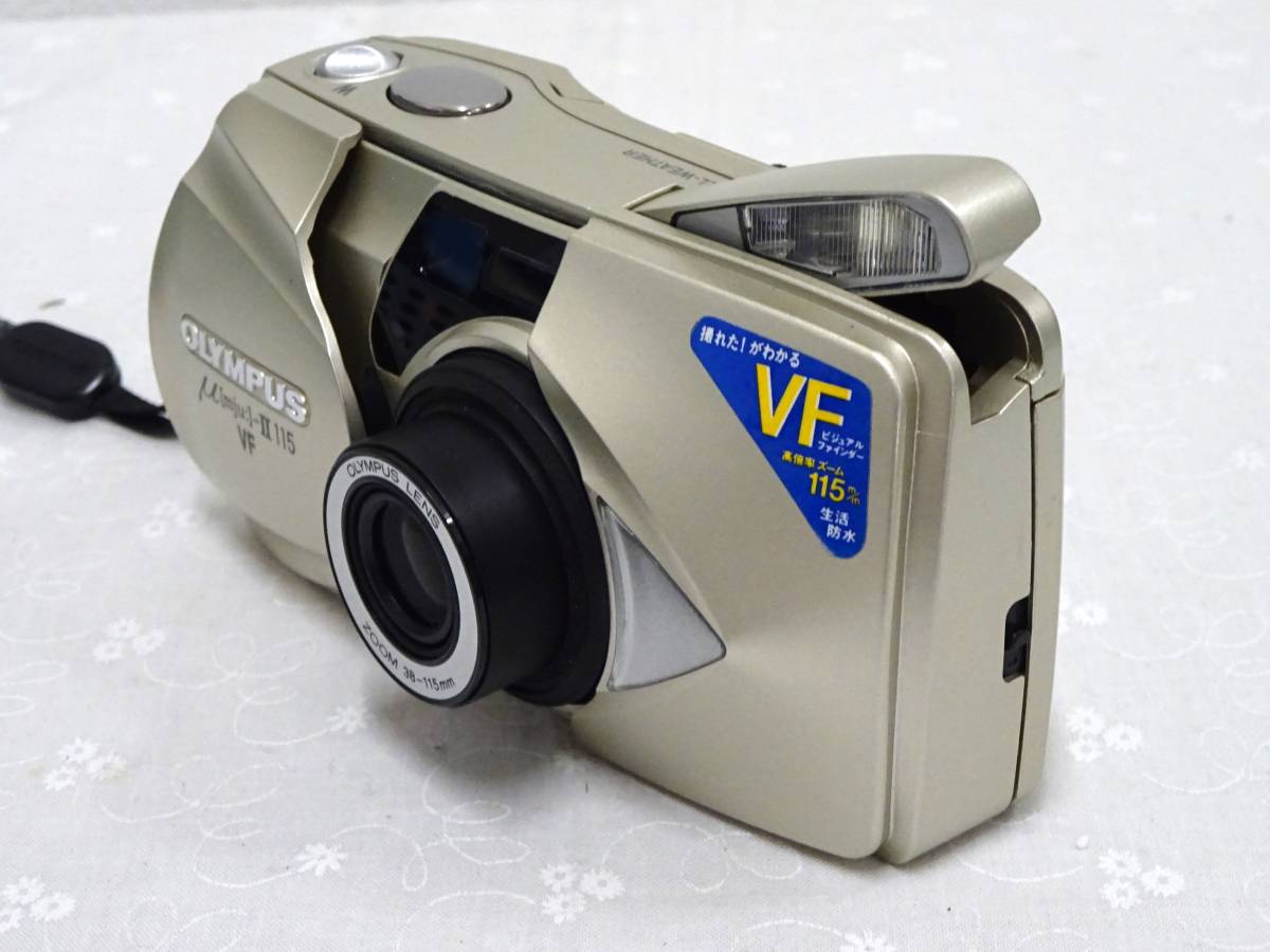 OLYMPUS オリンパス μ[mju:]-II 0 日本公式サイト ☆ VF Olympus 1 ii μ