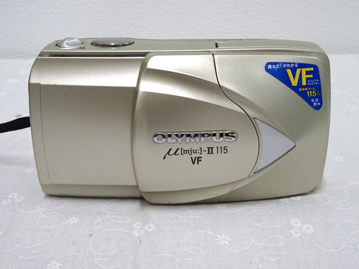 OLYMPUS オリンパス μ[mju:]-II 0 日本公式サイト ☆ VF Olympus 1 ii μ