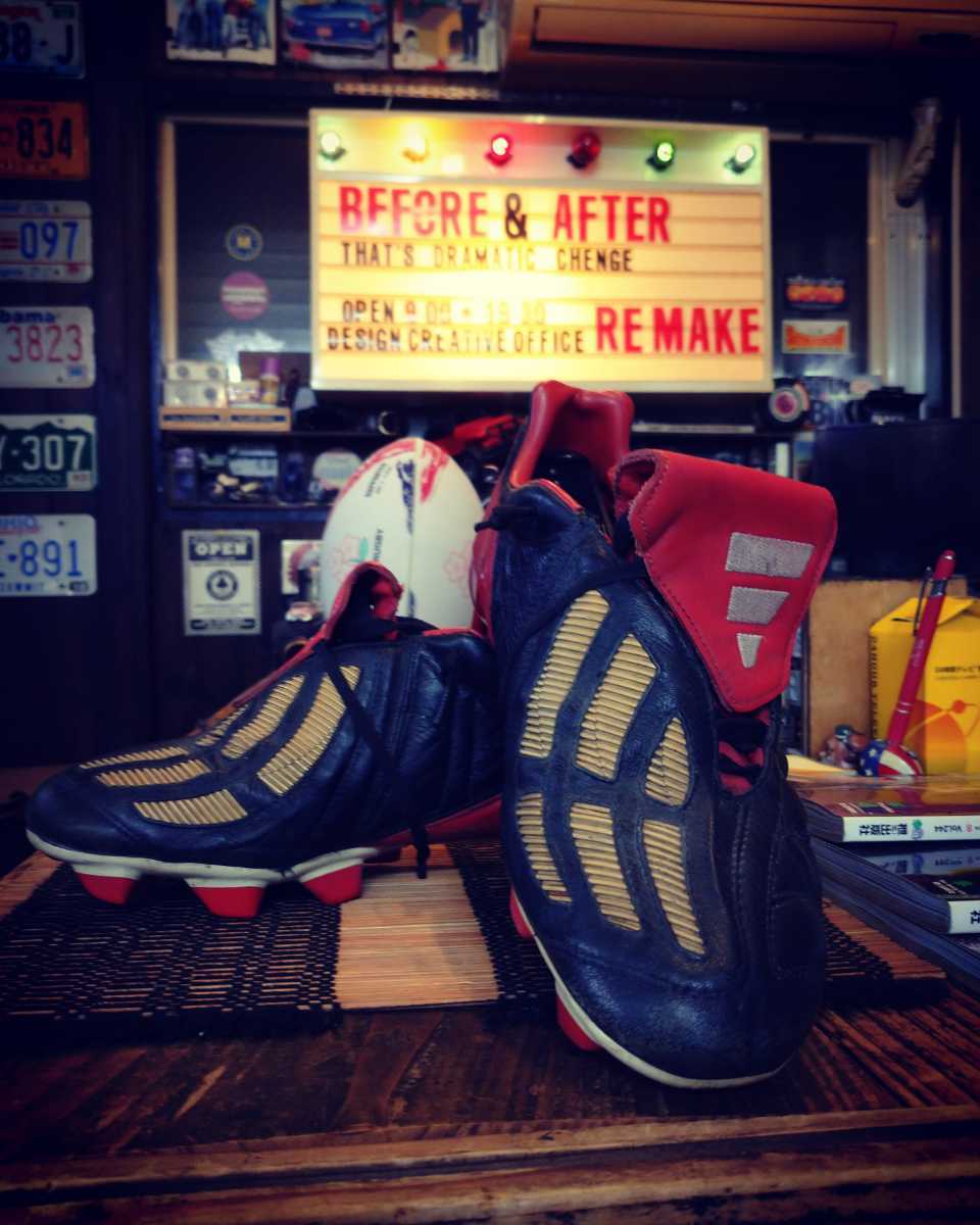 2002年 アディダス プレデターマニア SG ジャパンブルー 27cm