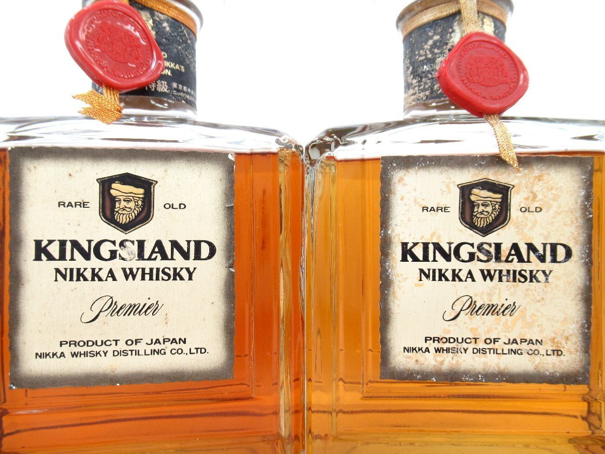 【古酒・未開栓】ニッカウヰスキー 2本セット キングスランド ザブレンド 特級 千葉県内限定】古酒 4本セット ニッカ ウイスキー 各種 キングスランド
