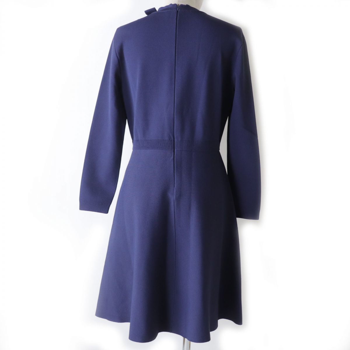 美品☆正規品 VALENTINO ヴァレンティノ ボウタイ付 レース切替  