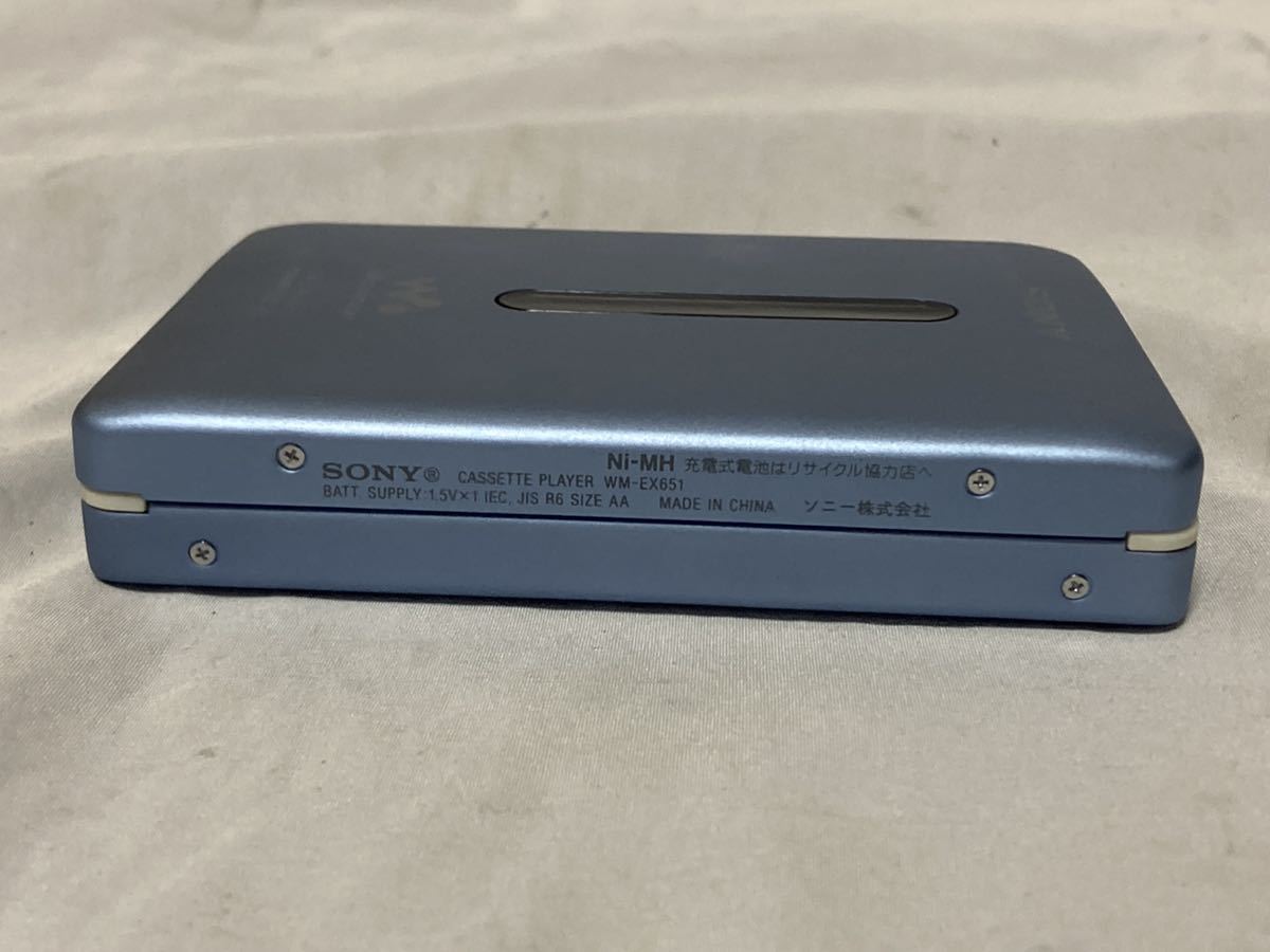 SONY WM-EX651 カセットウォークマン 音出し可 ジャンク WALKMAN