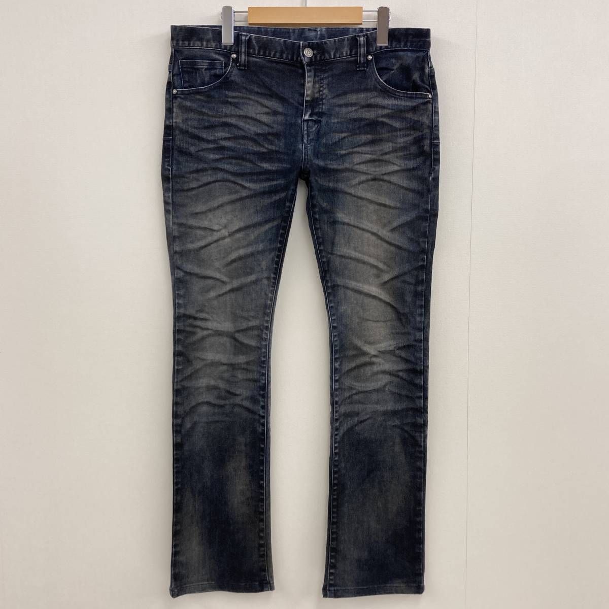 Tornado Mart 鬼髭加工 ストレッチ デニムパンツ 日本製 LLサイズ (XL 