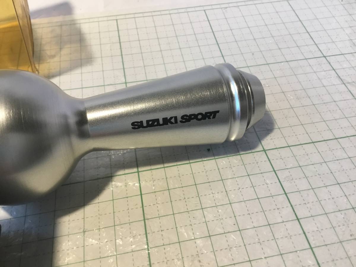 SUZUKI SPORT スズキスポーツ アルミ シフトノブ スズスポ M12