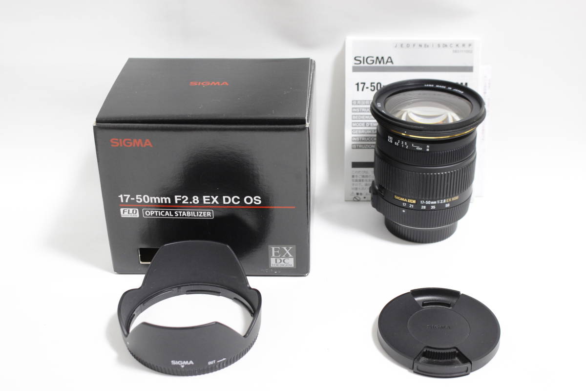 F2.8 17-50mm EX CANON SIGMADC AA4044#189 美品◇SIGMA シグマ
