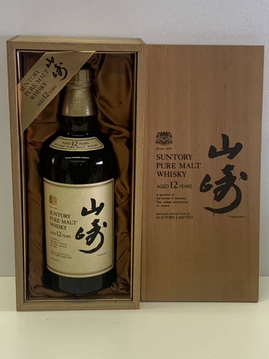 U)【未開栓】SUNTORY/サントリー 山崎 12年 YAMAZAKI 750ml 43% 箱