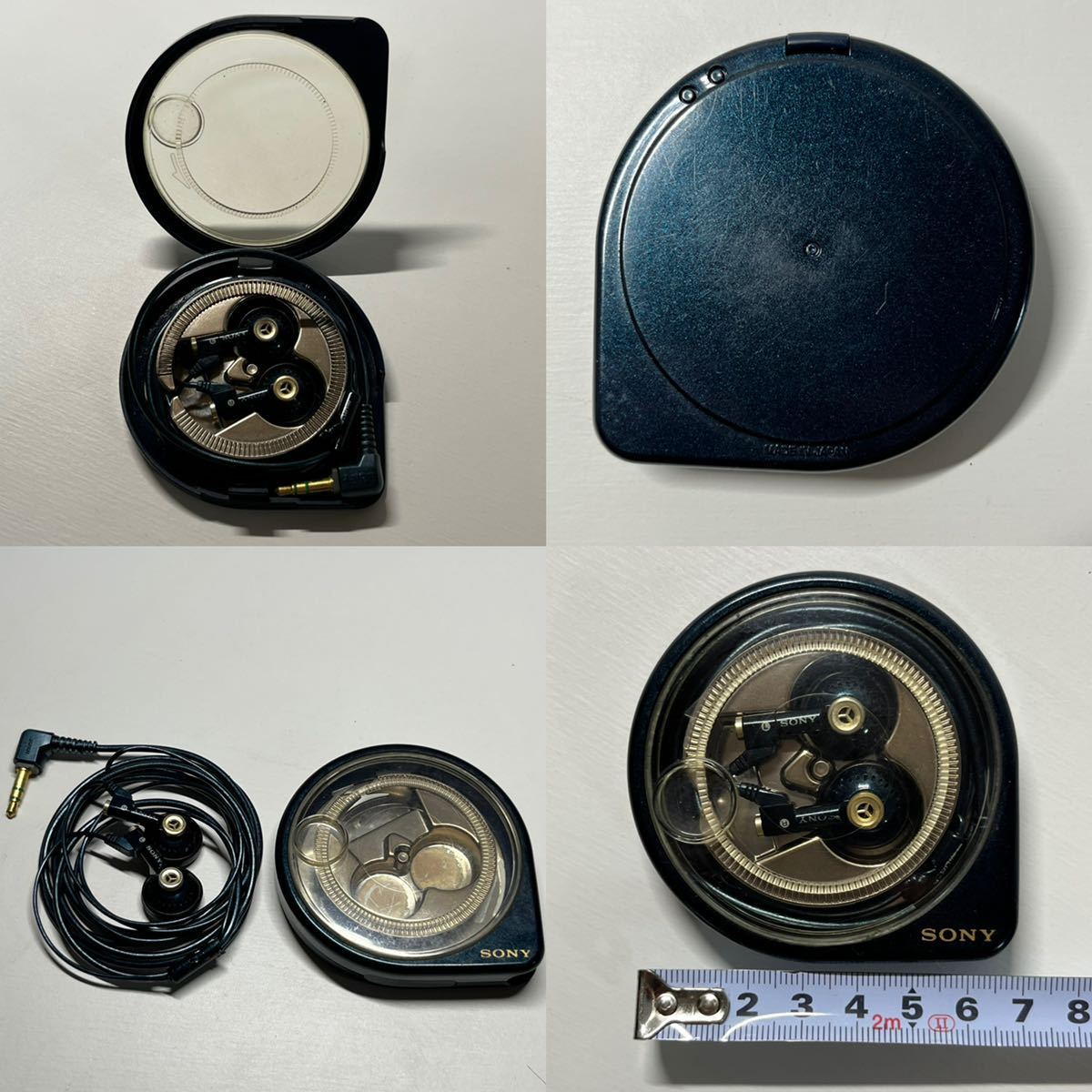 SONY MDR-E272　巻き取りイヤホン　ジャンク品 オーディオ機器 SONY MDR-E272 巻き取りイヤホン ジャンク品