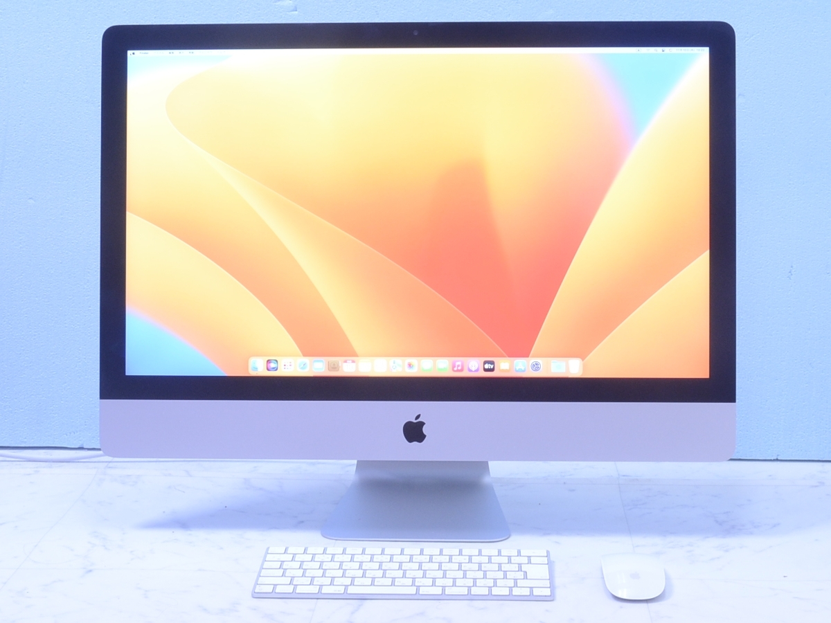 Apple iMac 27インチ2017 Retina 5K(5120x2880) SSD 1TB 16GB Corei5