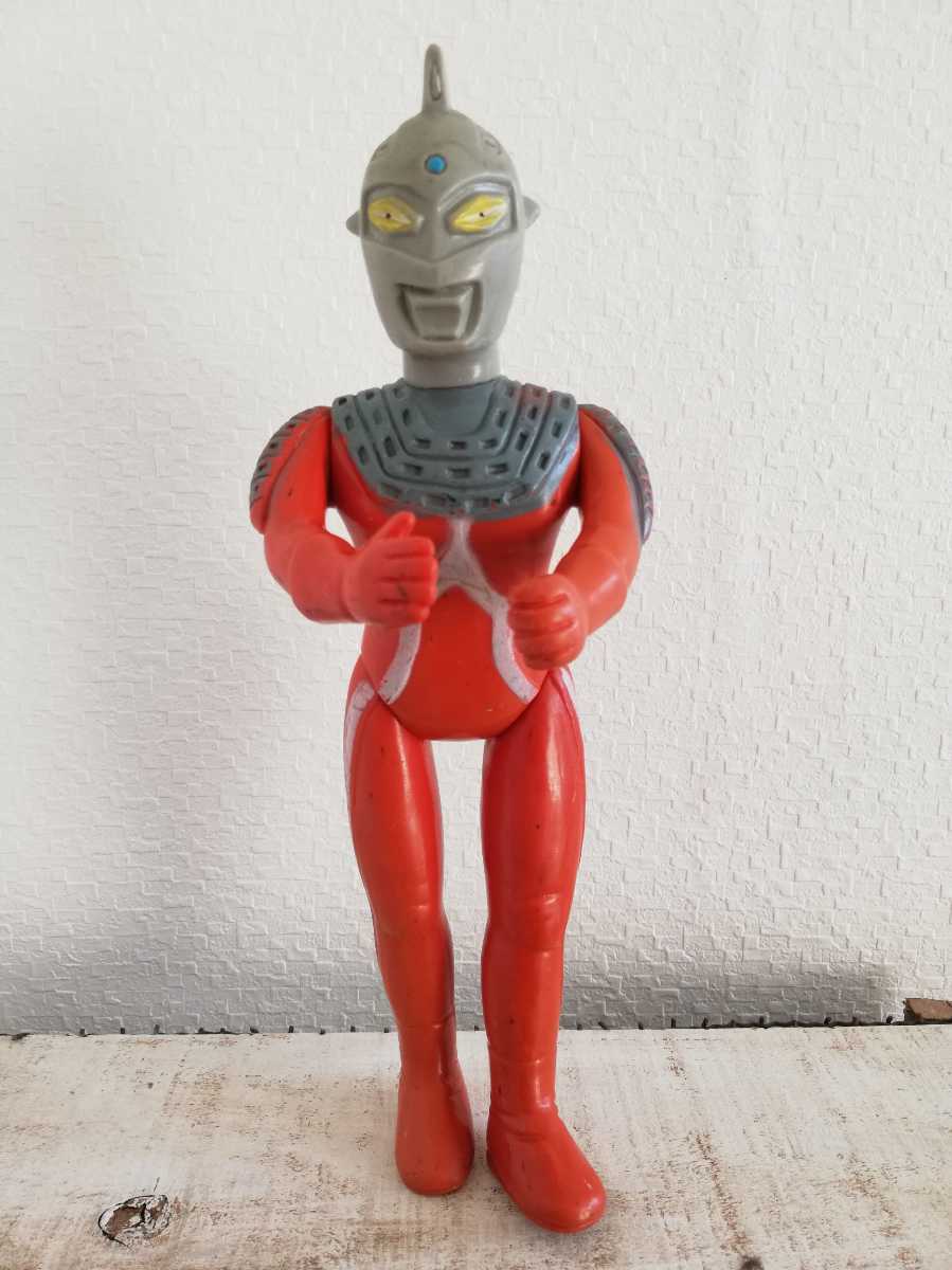 マルサン　ウルトラセブン(当時もの)※お値下げしました 人気SALE，大人気 マルサン ウルトラセブン 当時物 ソフビ ブルマァク