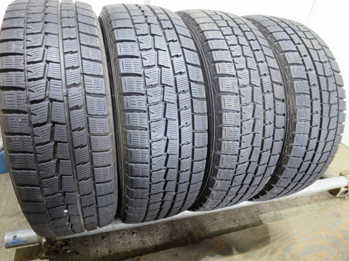 205/60R16 (92Q) ダンロップ WINTER MAXX WM02 スタッドレス 中古2本