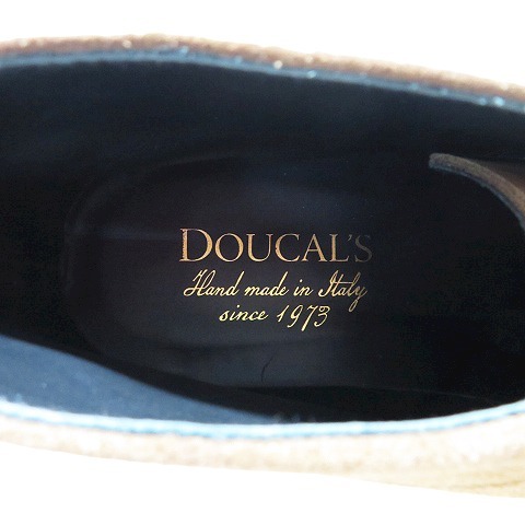 チャッカブーツ スエード デュカルス | 24.5cm ダーク DOUCAL'S デュカルス スエード チャッカブーツ ブラウン系 41 [240001820391] メンズ