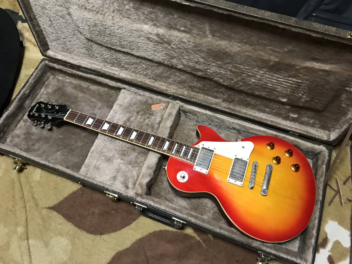 2009年製・美品・Epiphone Les Paul Standard ・プレーントップ・レス 