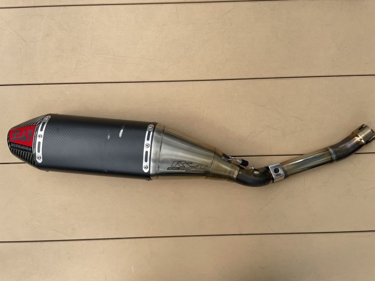 WR250 ヨシムラマフラー rs-4j スリップオンマフラー YOSHIMURA