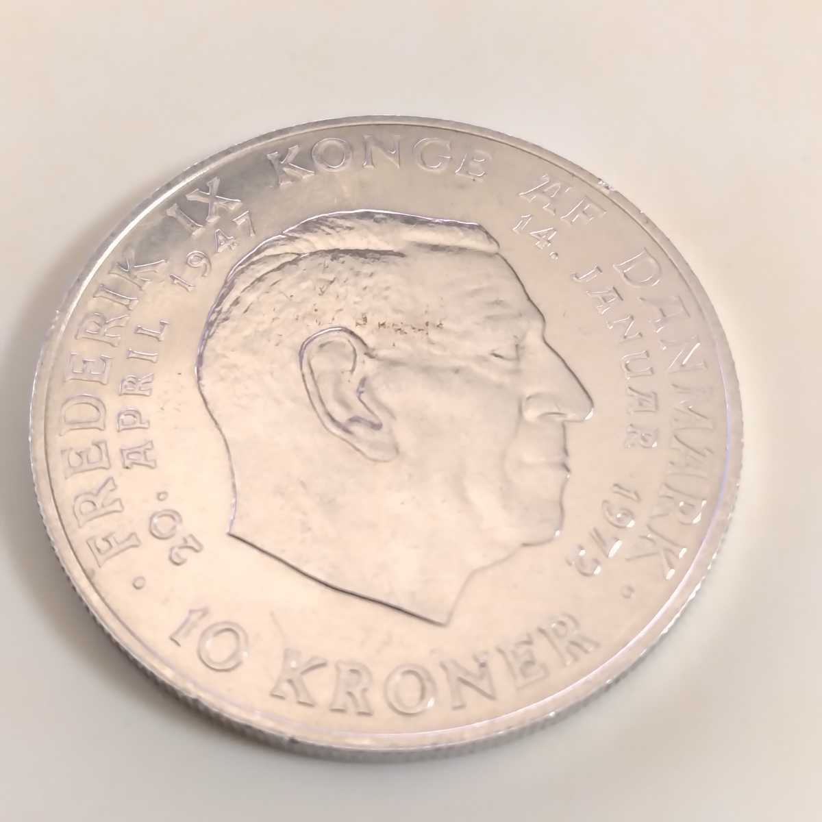 デンマーク 1972 10クローナ銀貨(ヨーロッパ)｜売買されたオークション