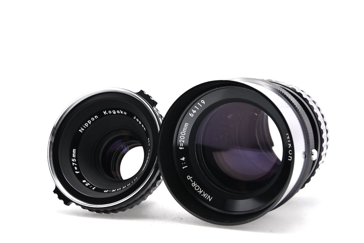 ZENZA BRONICA S2 後期 + NIKKOR-P 75mm F2.8 + 200mm F4