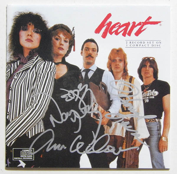 100%新品，新品 ハート ／ HEART 直筆サイン入りCD(サイン)｜売買されたオークション情報、yahooの商品情報をアーカイブ公開 - オークファン サイン
