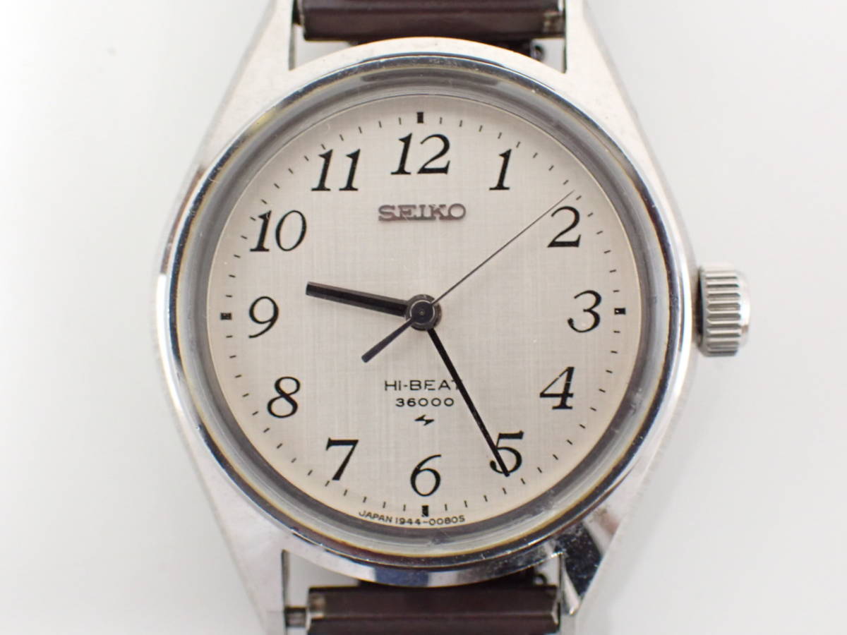 UH154 動作OK SEIKO セイコー 1944‐0040 Hi-BEAT 36000 レディース 手 