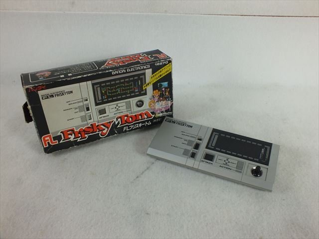 定番人気，2026 バンダイ FL フリスキートム ゲーム機 元箱付き 現状品 221001Y6238(ゲームウォッチ)｜売買されたオークション情報、yahooの商品情報をアーカイブ公開 - オークファン ゲームウォッチ