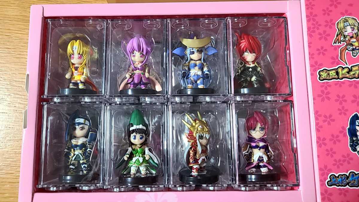 戦国乙女 マサムネセット ☆戦国乙女☆C81ミニフィギュア8体セット☆パチンコ/スロット