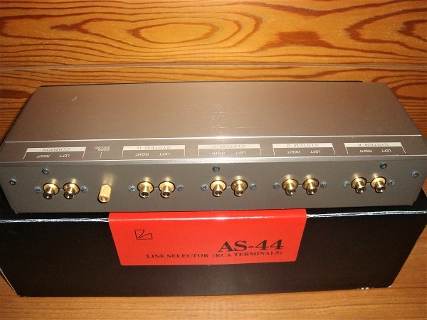 動作確認済LUXMAN ラックスマン ラインセレクター AS-44 LUXMAN