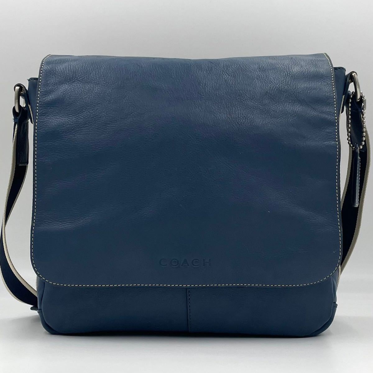 コーチ(COACH) 1円 【極美品】 コーチ coach メッセンジャーバッグ 