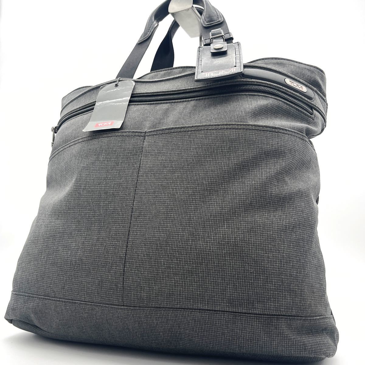 1円 タグ付き トゥミ TUMI トート ショルダー ビジネス バッグ 千鳥格 