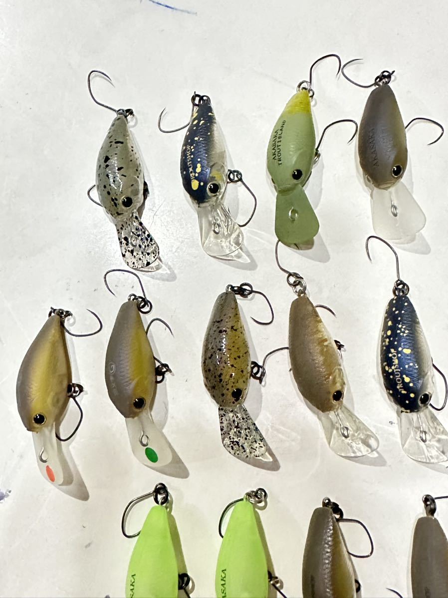 21・1円スタート☆最落なし☆ラッキークラフト ディープクラピー，SFT Lucky Craft DEEP CRA-K PEA オリカラ多数13個セット SFT LUCKY CRAFTラッキークラフトディープクラ・ピー 全19色ラッキークラフト (LUCKY ラッキークラフト(LUCKY