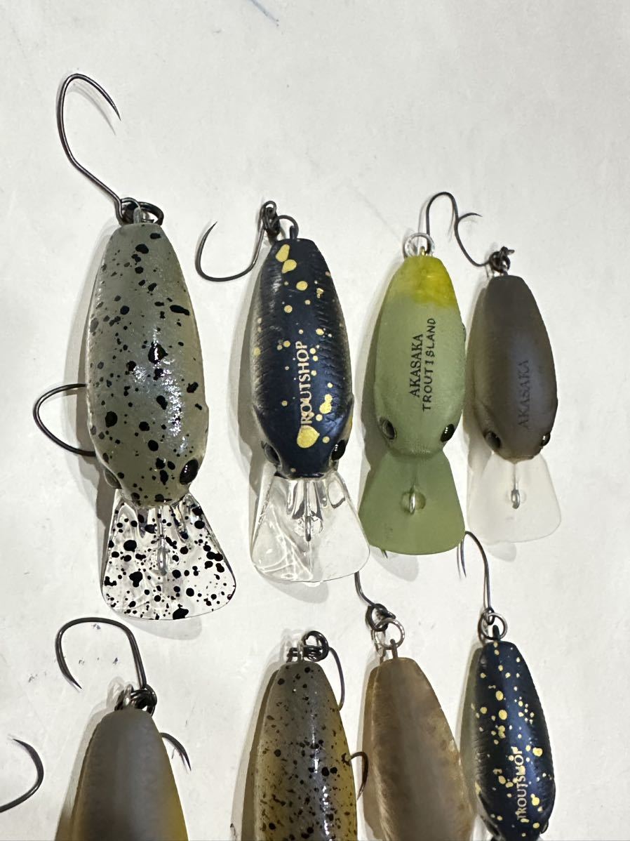 21・1円スタート☆最落なし☆ラッキークラフト ディープクラピー，SFT Lucky Craft DEEP CRA-K PEA オリカラ多数13個セット SFT LUCKY CRAFTラッキークラフトディープクラ・ピー 全19色ラッキークラフト (LUCKY ラッキークラフト(LUCKY