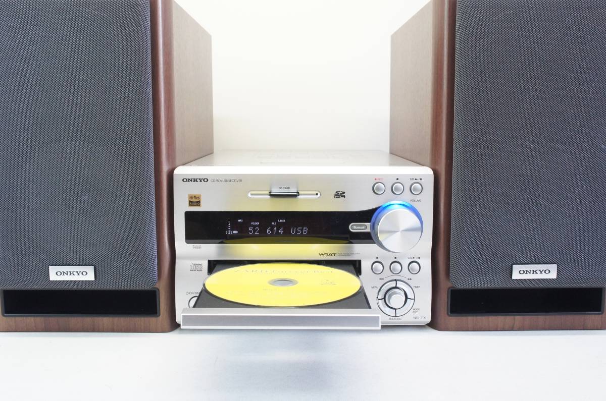 ONKYO X-NFR7TX ハイレゾ対応 CD/SD/USB レシーバーシステム ONKYO