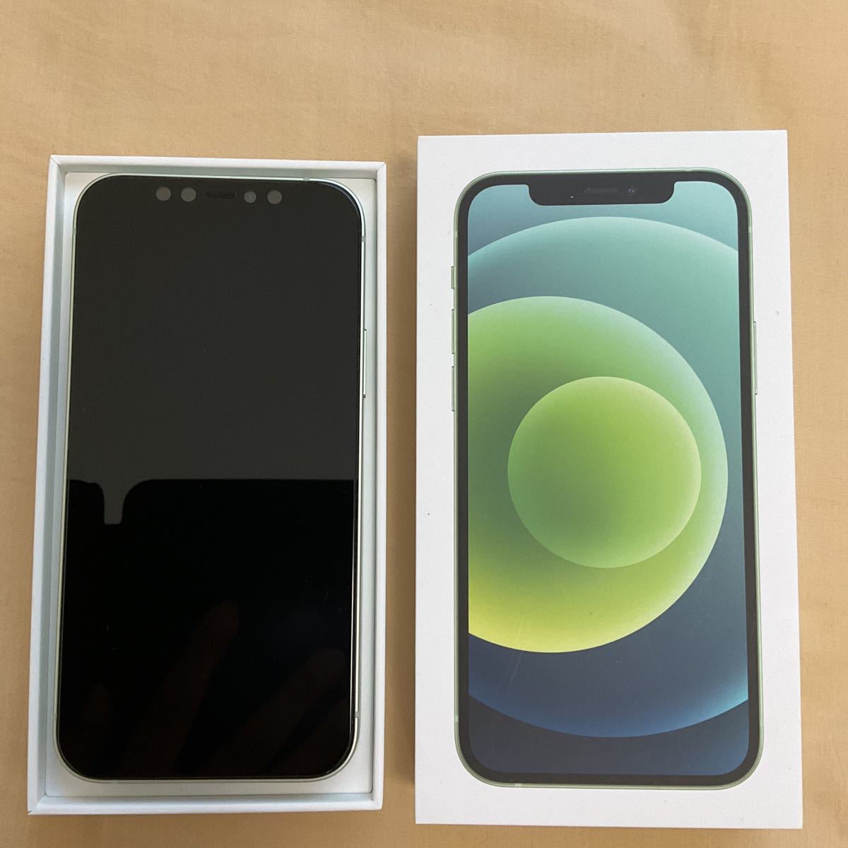 美品 iPhone 12 物理デュアル SIMフリー 128GB Apple care 2023/08/21 